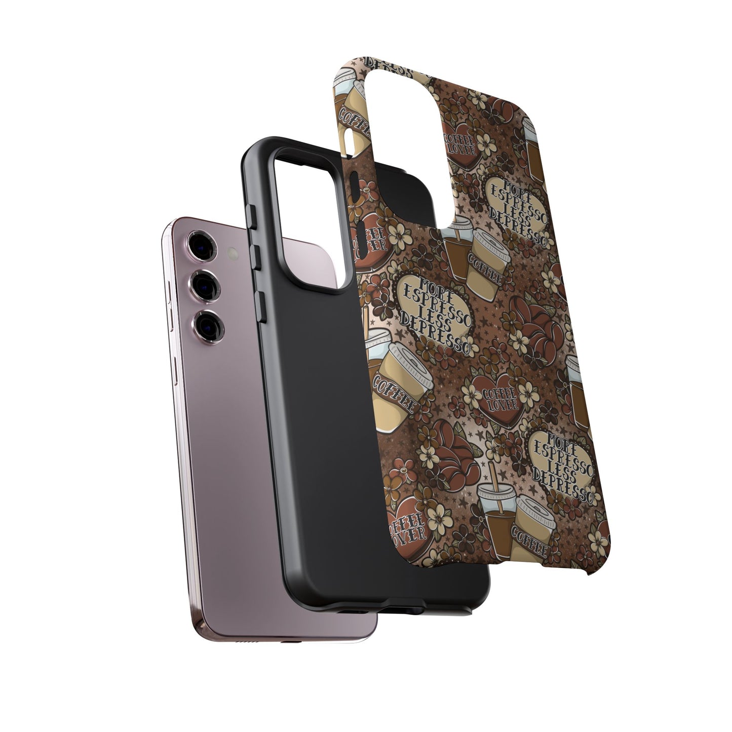 Coffee Lover Tough Phone Case | Shockproof | Samsung Case | Google Case | Iced Coffee