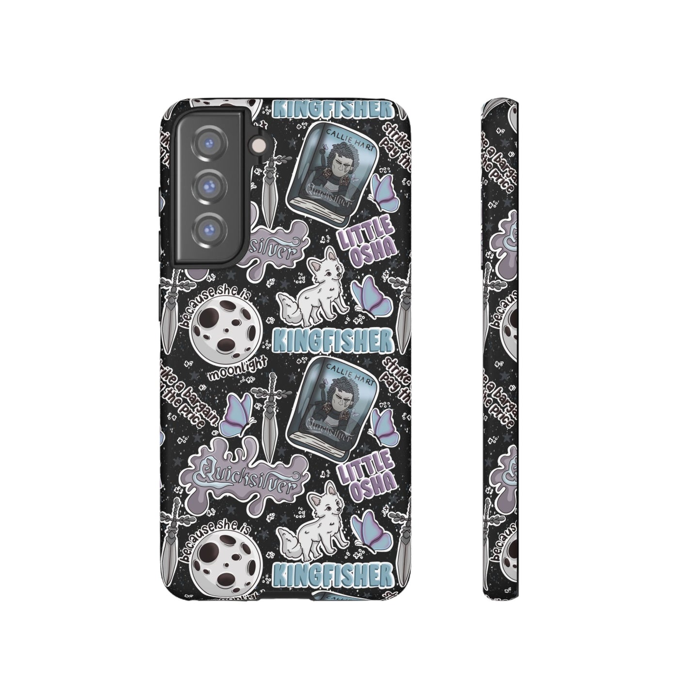 Quicksilver Tough Phone Case | Shockproof | Samsung Case | Google Case | Bookish