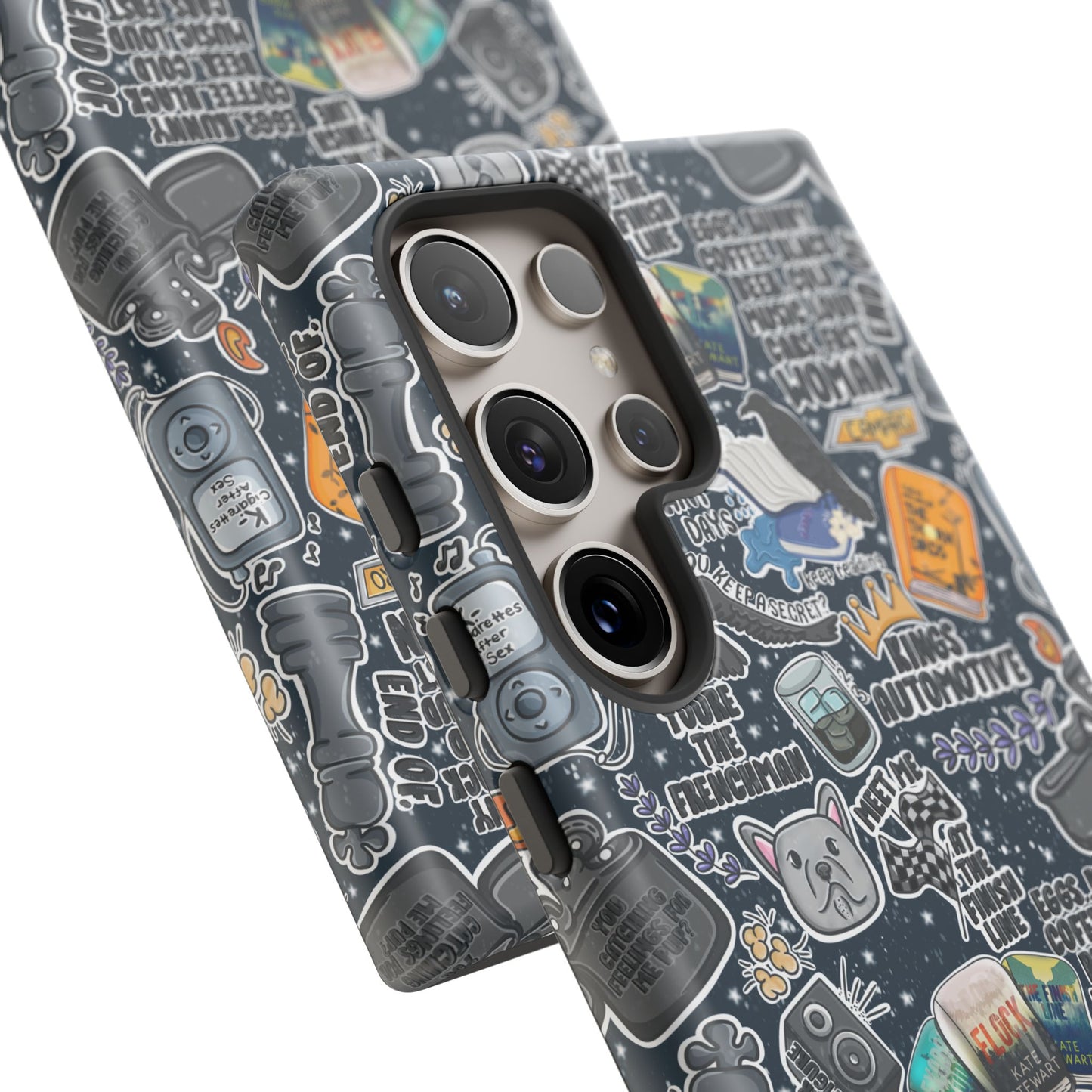 Triple Falls Tough Phone Case | Shockproof | Samsung Case | Google Case | Bookish