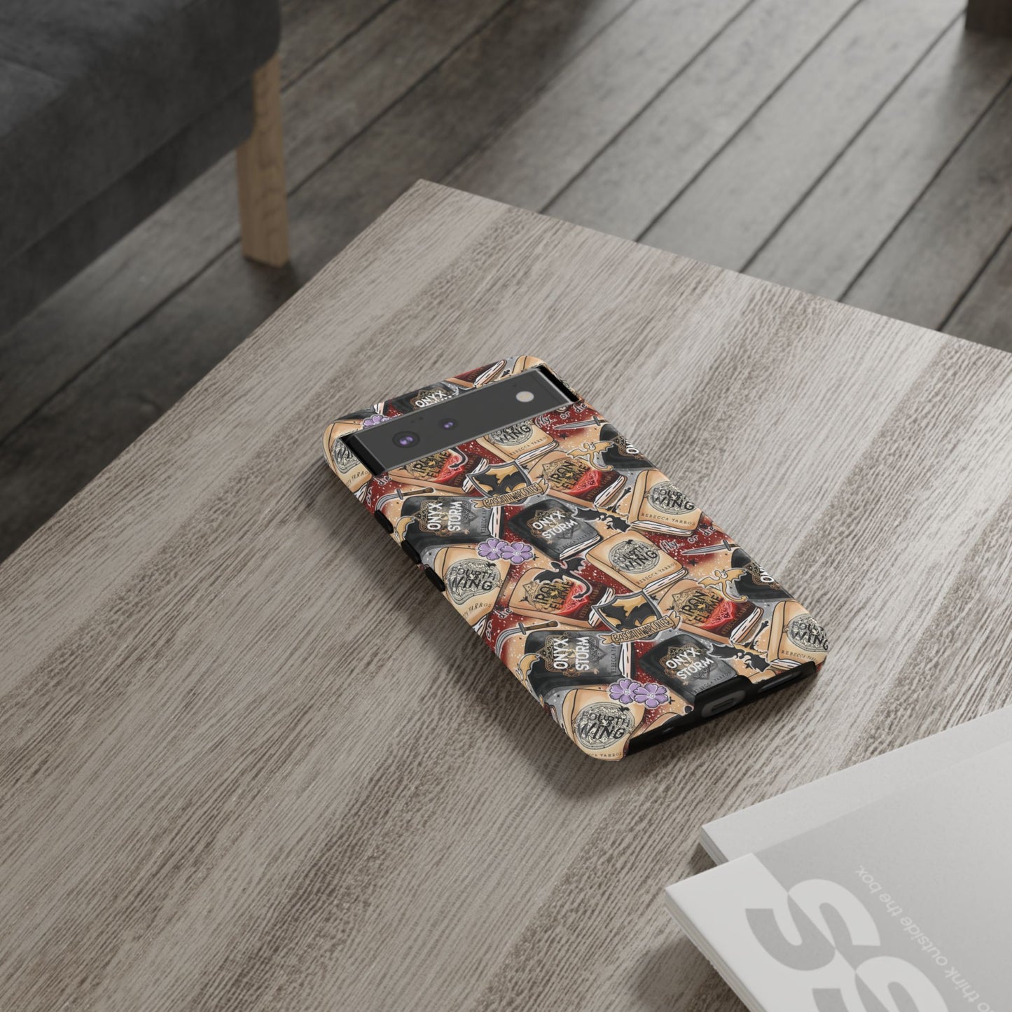 Fourth Wing Tough Phone Case | Shockproof | Samsung Case | Google Case | Bookish