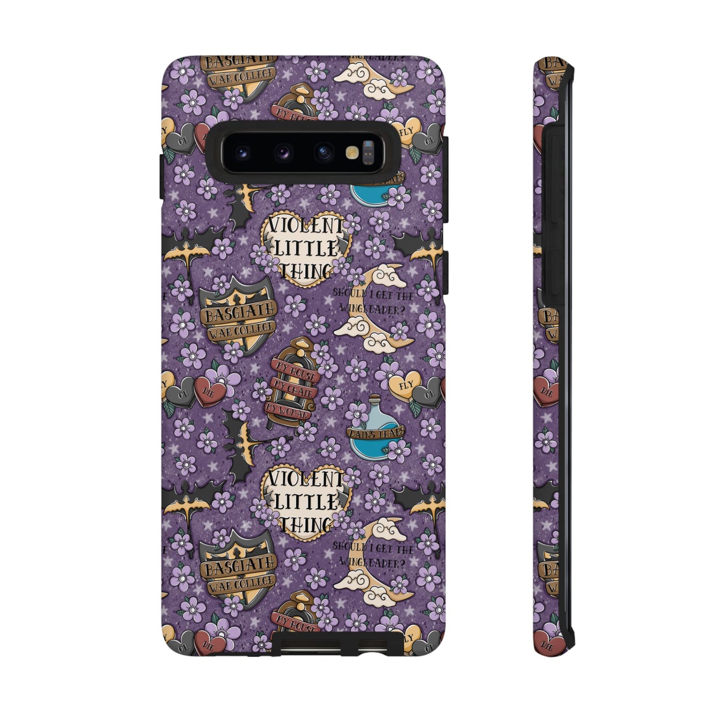 Violent Little Thing Tough Phone Case | Shockproof | Samsung Case | Google Case | Bookish