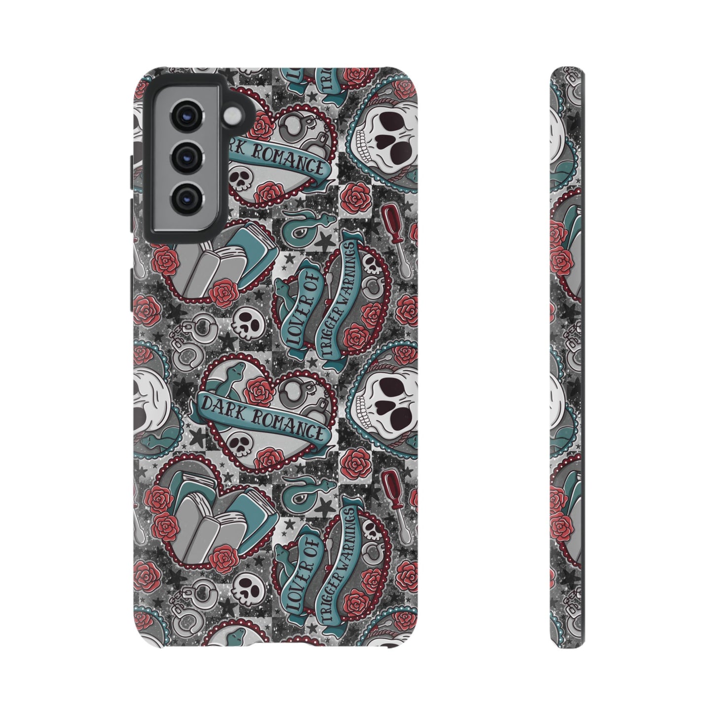Dark Romance Tough Phone Case | Shockproof | Samsung Case | Google Case | Bookish