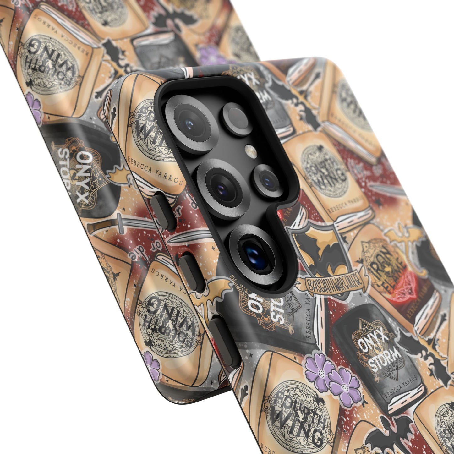 Fourth Wing Tough Phone Case | Shockproof | Samsung Case | Google Case | Bookish