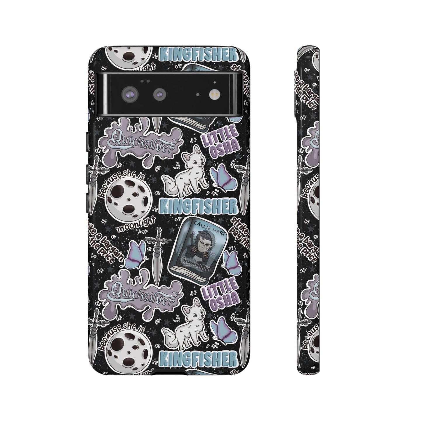 Quicksilver Tough Phone Case | Shockproof | Samsung Case | Google Case | Bookish