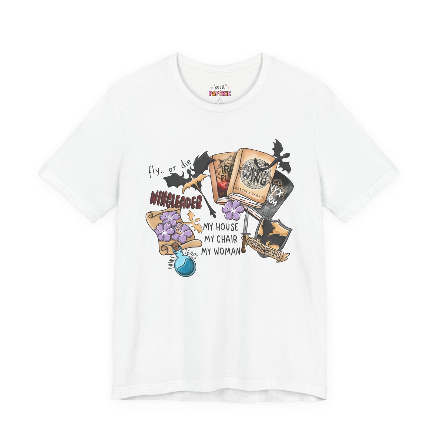 Fourth Wing Shirt | Graphic Tee | Bookish Merch |