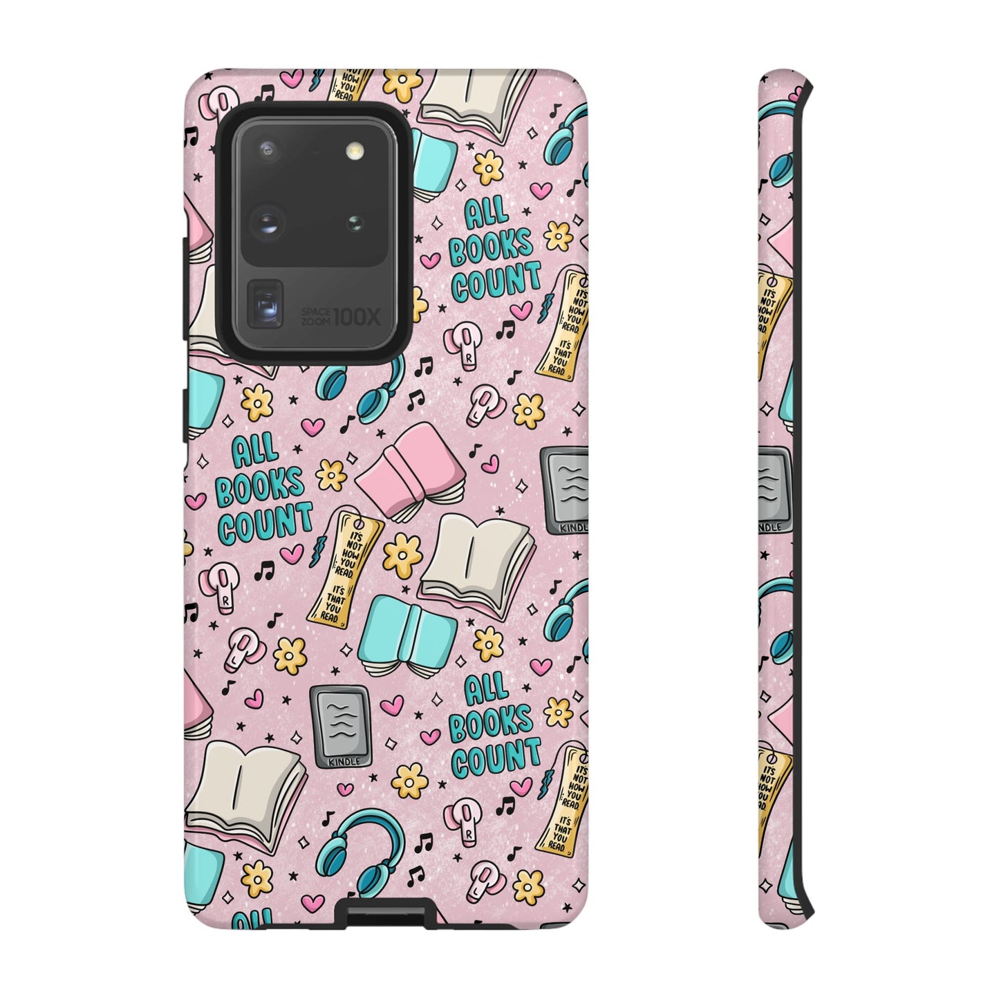 All Books Count Tough Phone Case | Shockproof | Samsung Case | Google Case | Bookish