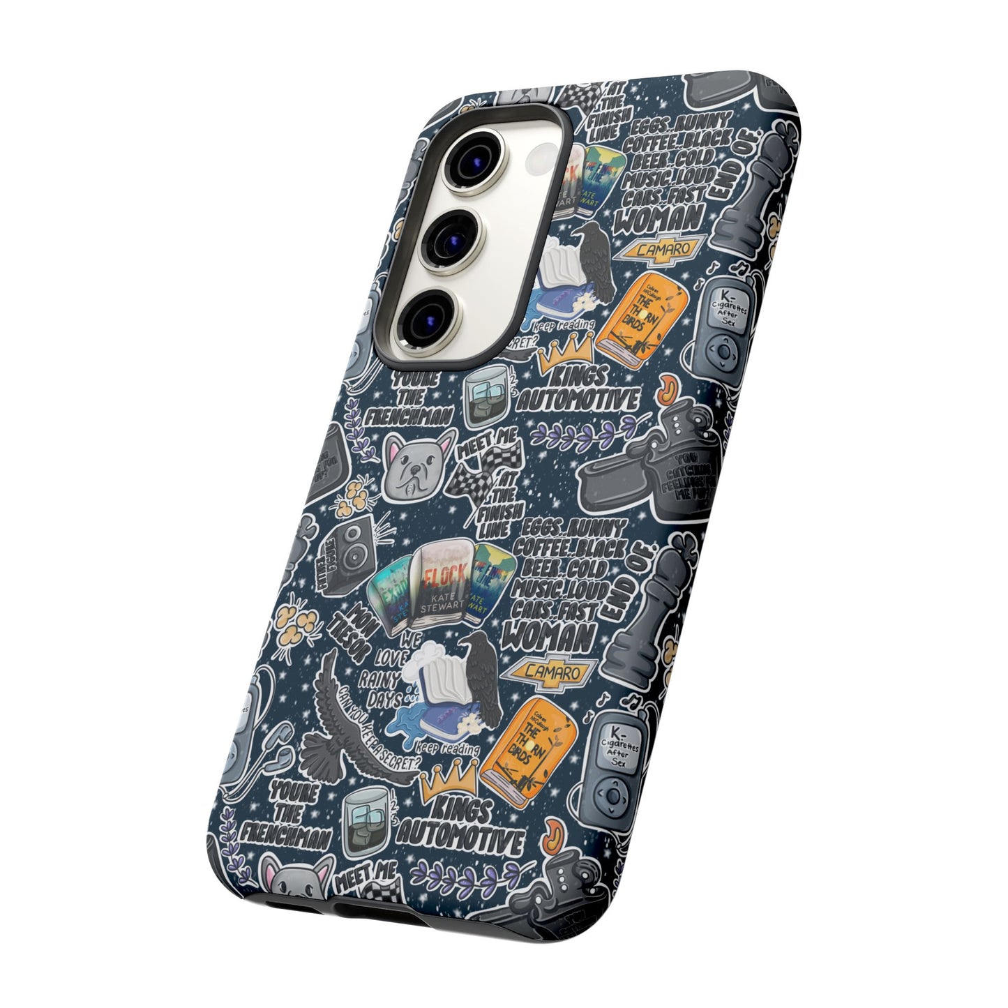 Triple Falls Tough Phone Case | Shockproof | Samsung Case | Google Case | Bookish