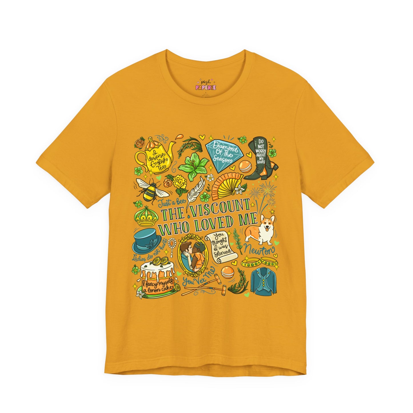 The Viscount Who Loved Me T-Shirt | Graphic Tee | Bookish Merch |