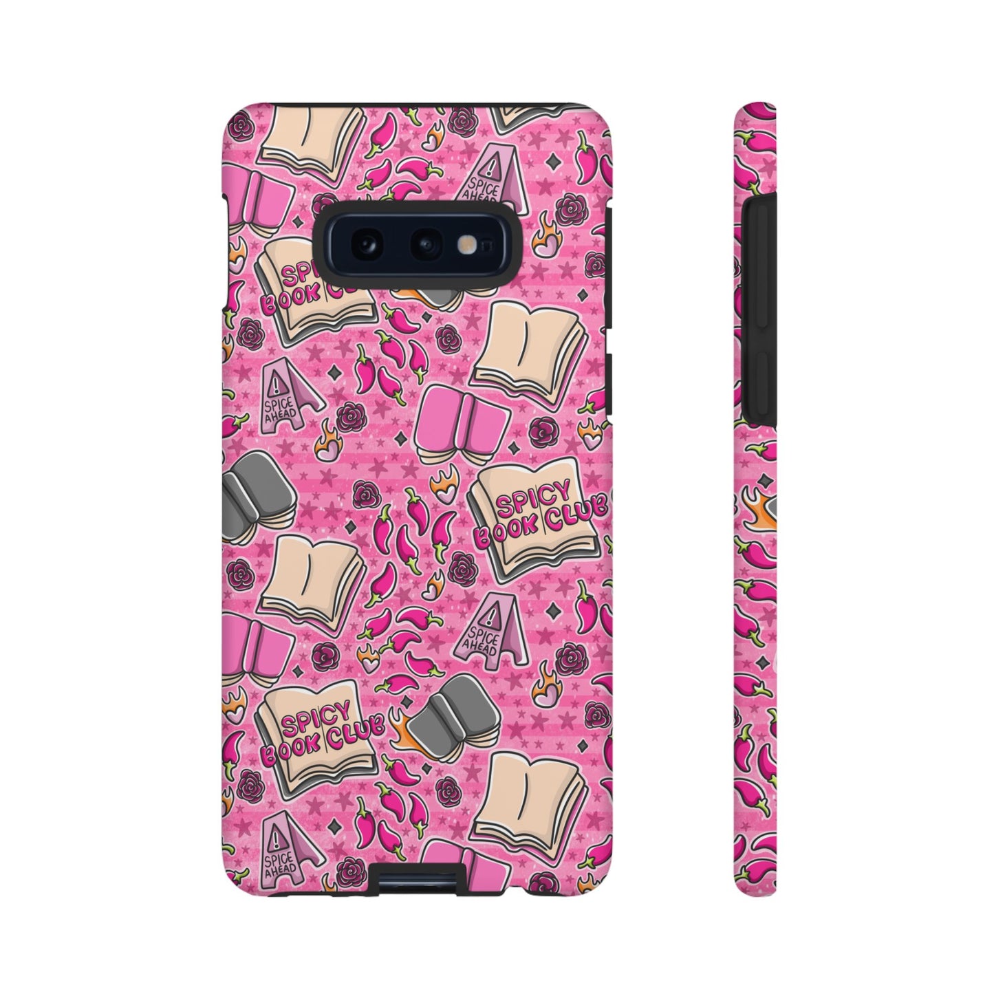 Spicy Book Club Tough Phone Case | Shockproof | Samsung Case | Google Case | Bookish