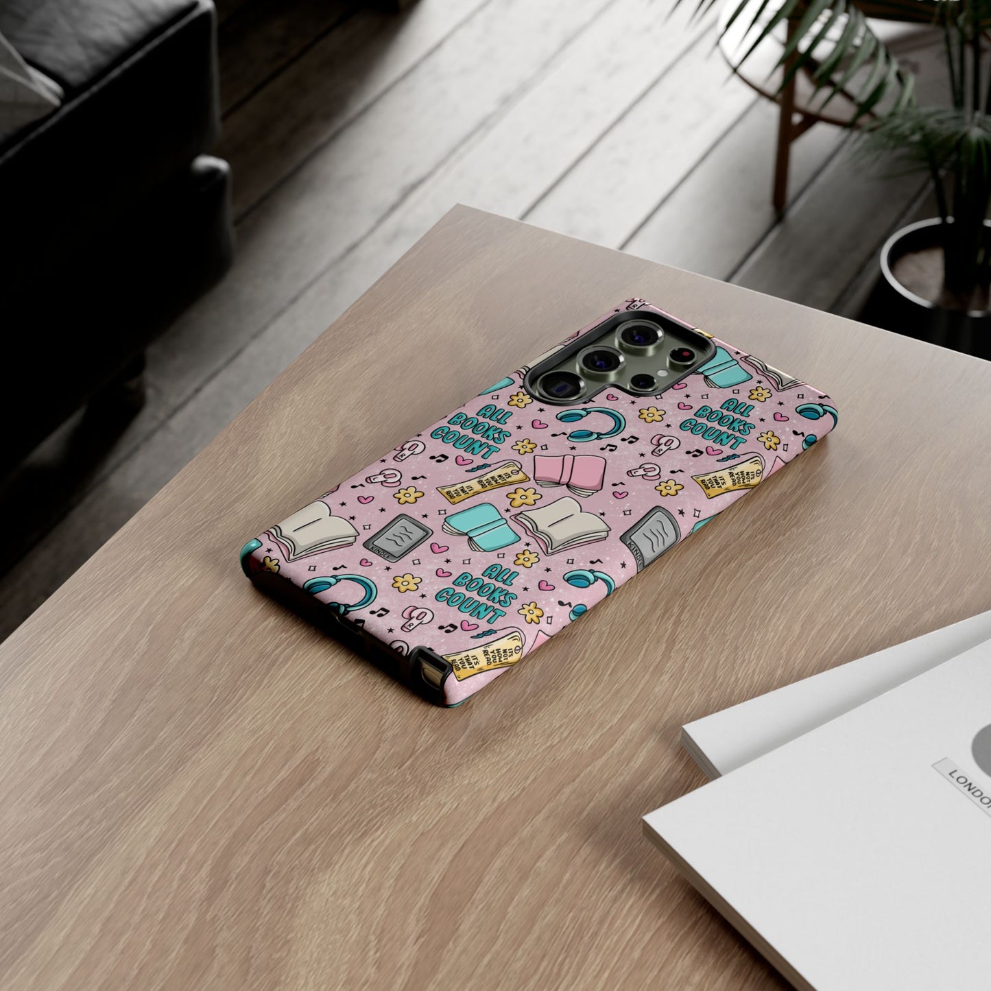 All Books Count Tough Phone Case | Shockproof | Samsung Case | Google Case | Bookish