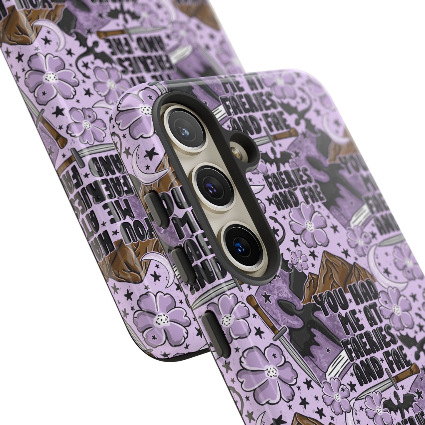 You Had Me At Faeries & Fae Tough Phone Case | Shockproof | Samsung Case | Google Case | Bookish
