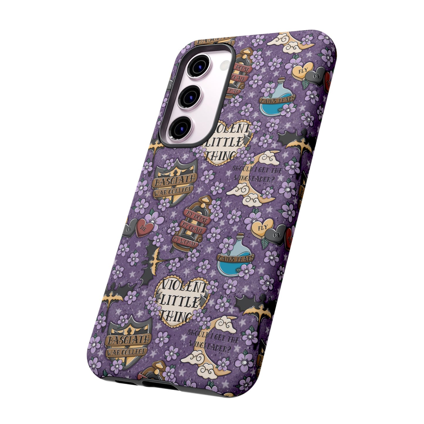Violent Little Thing Tough Phone Case | Shockproof | Samsung Case | Google Case | Bookish