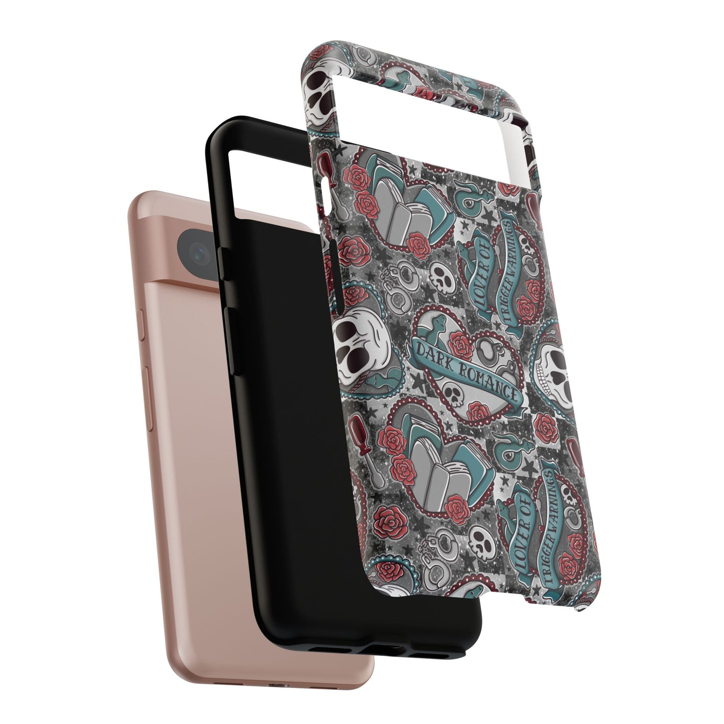 Dark Romance Tough Phone Case | Shockproof | Samsung Case | Google Case | Bookish