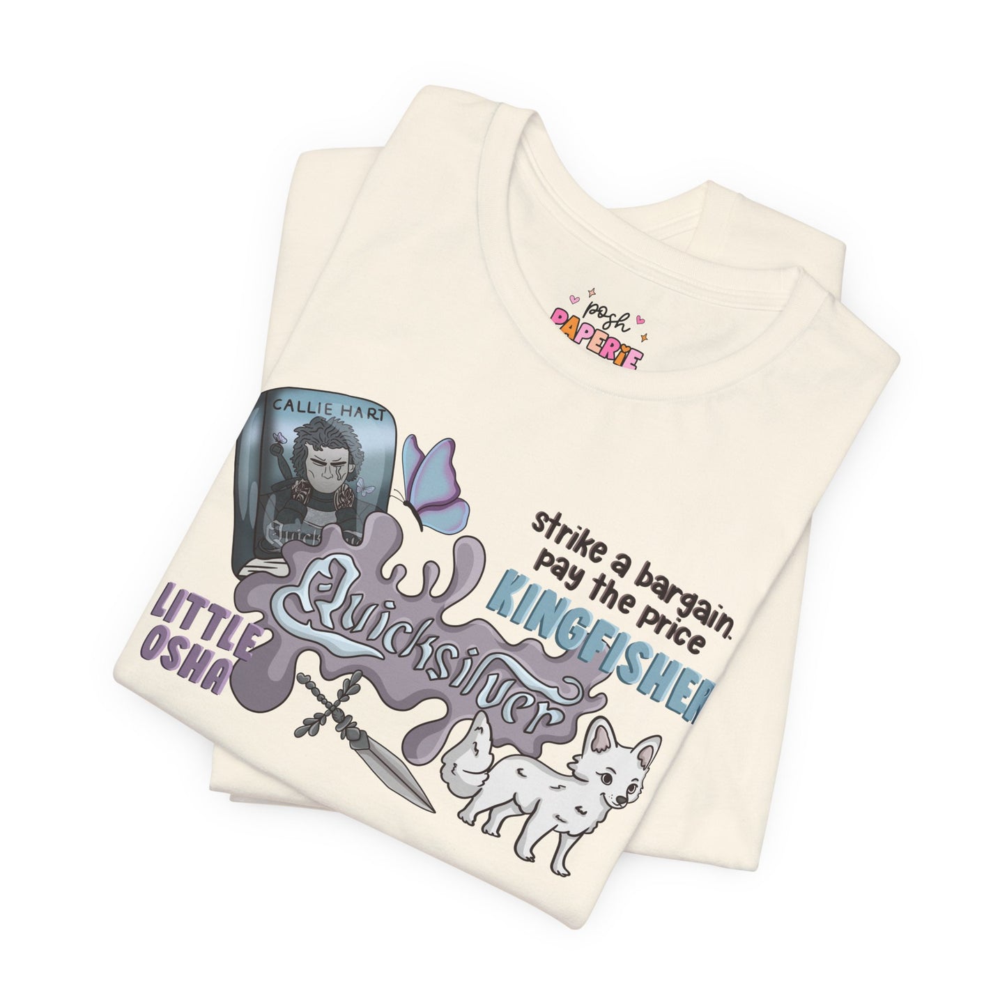 Quicksilver Shirt | Graphic Tee | Bookish Merch |