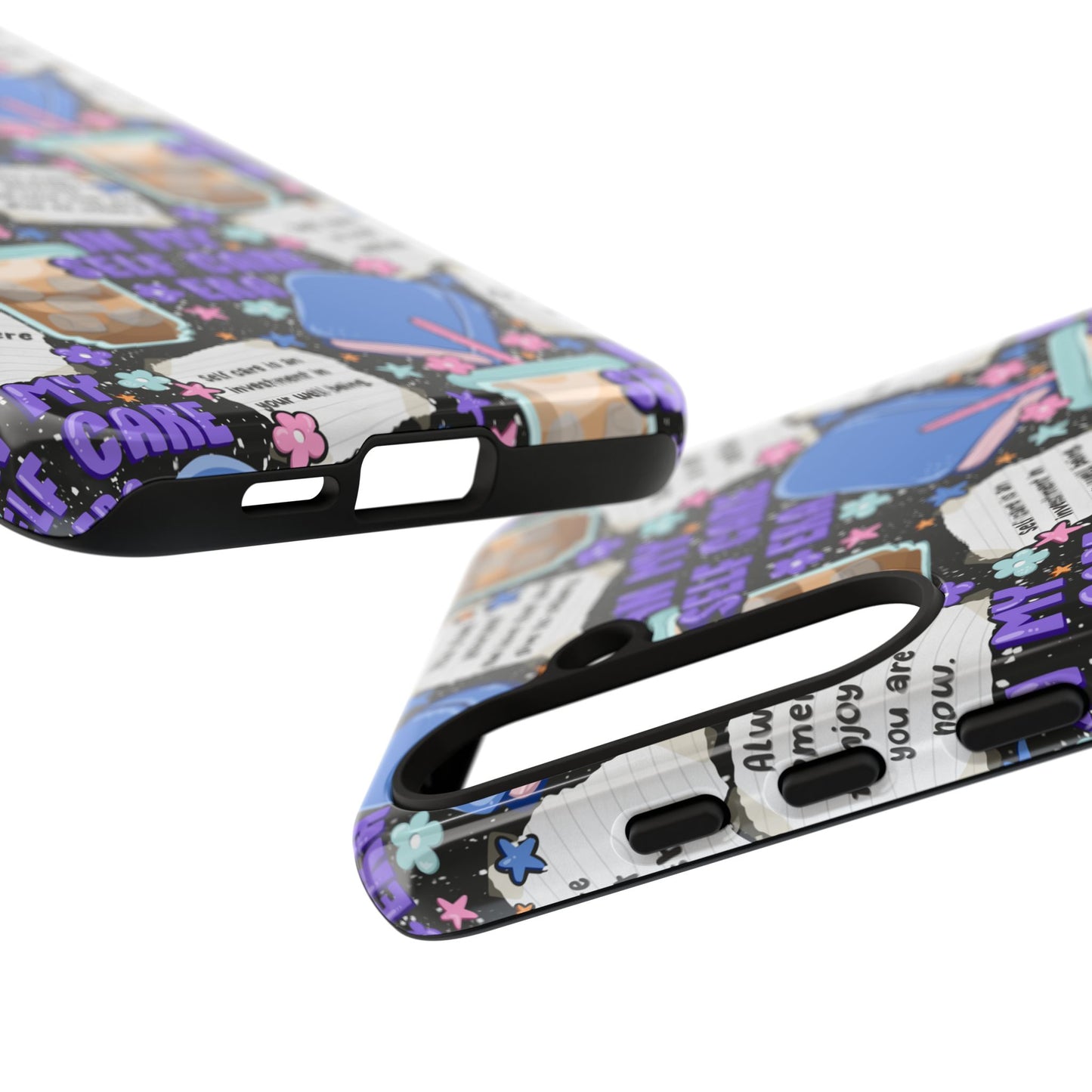 Self Care Tough Phone Case | Shockproof | Samsung Case | Google Case | Bookish