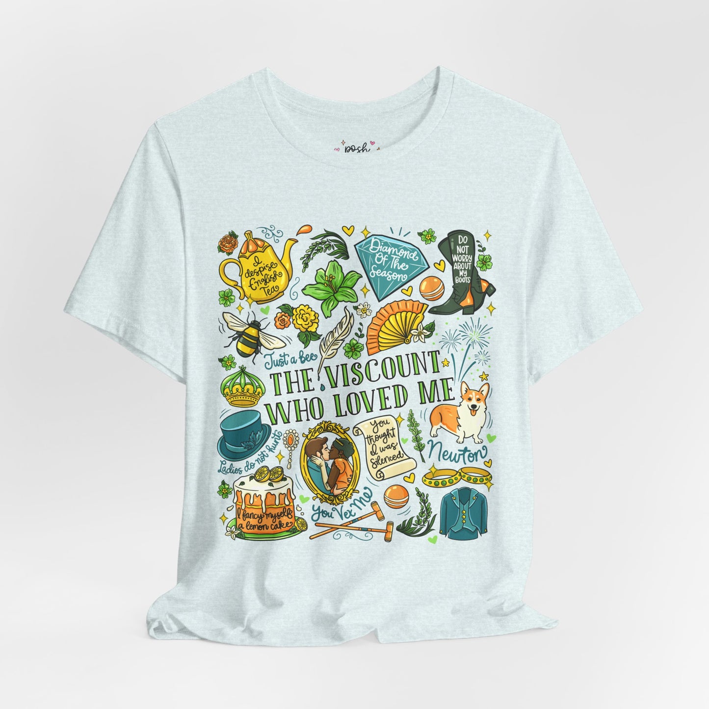 The Viscount Who Loved Me T-Shirt | Graphic Tee | Bookish Merch |