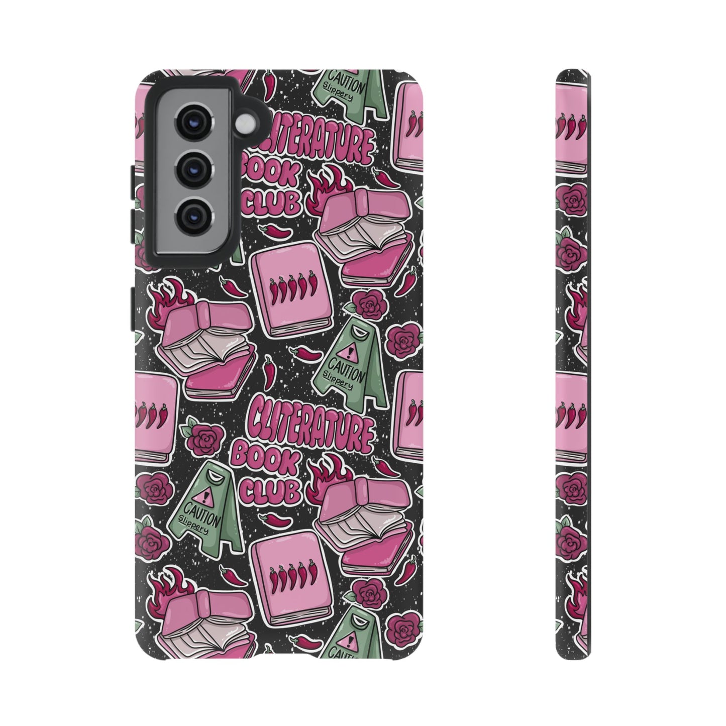 Cliterature Book Club Tough Phone Case | Shockproof | Samsung Case | Google Case | Bookish