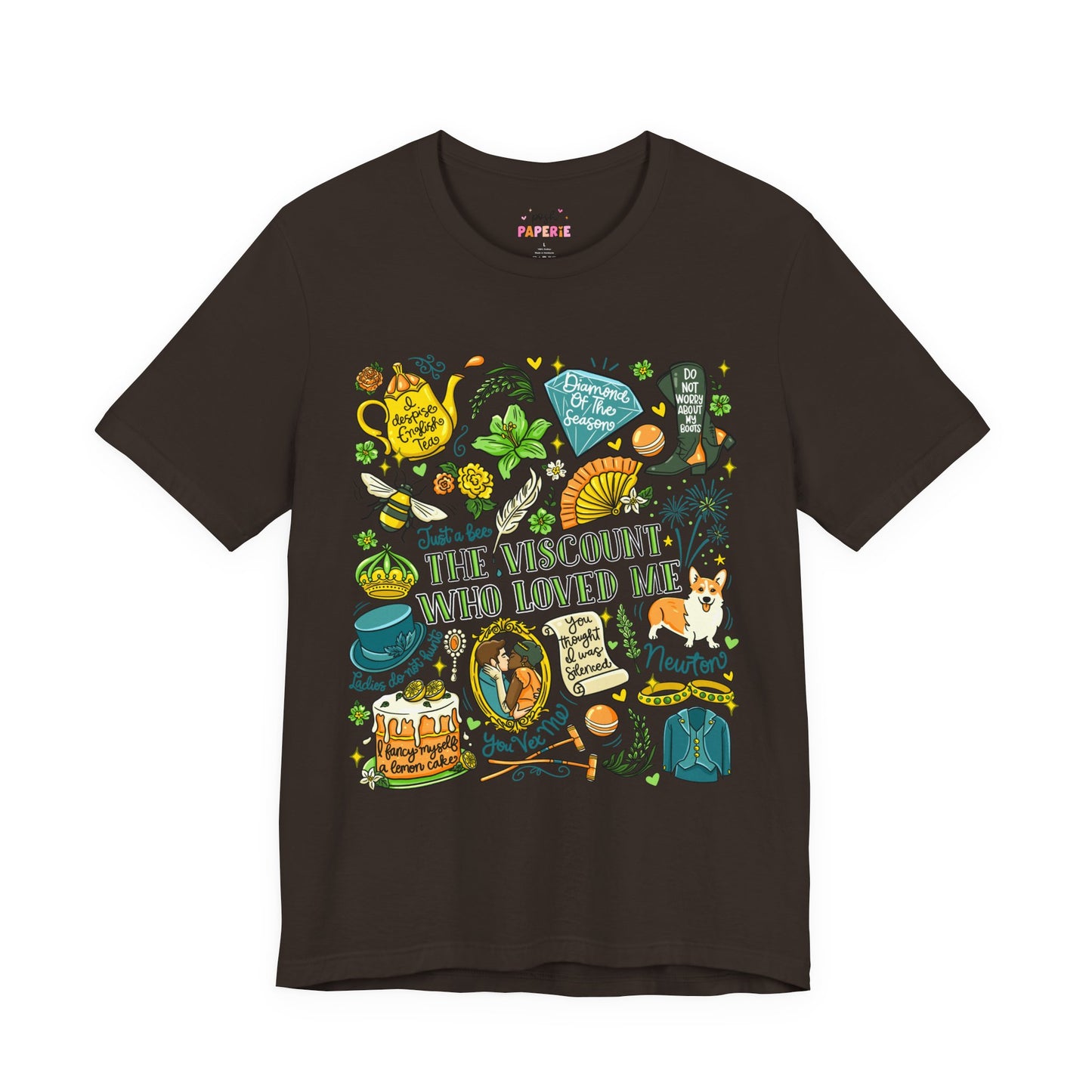 The Viscount Who Loved Me T-Shirt | Graphic Tee | Bookish Merch |