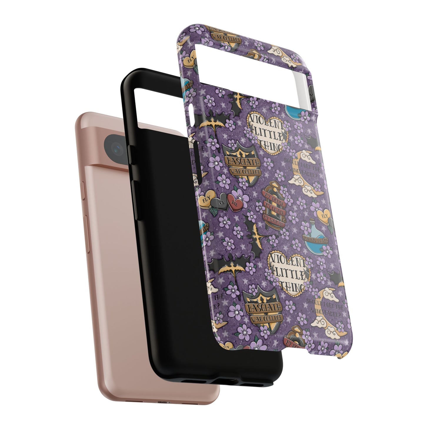 Violent Little Thing Tough Phone Case | Shockproof | Samsung Case | Google Case | Bookish