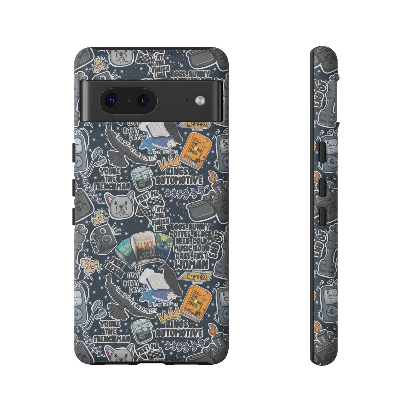 Triple Falls Tough Phone Case | Shockproof | Samsung Case | Google Case | Bookish