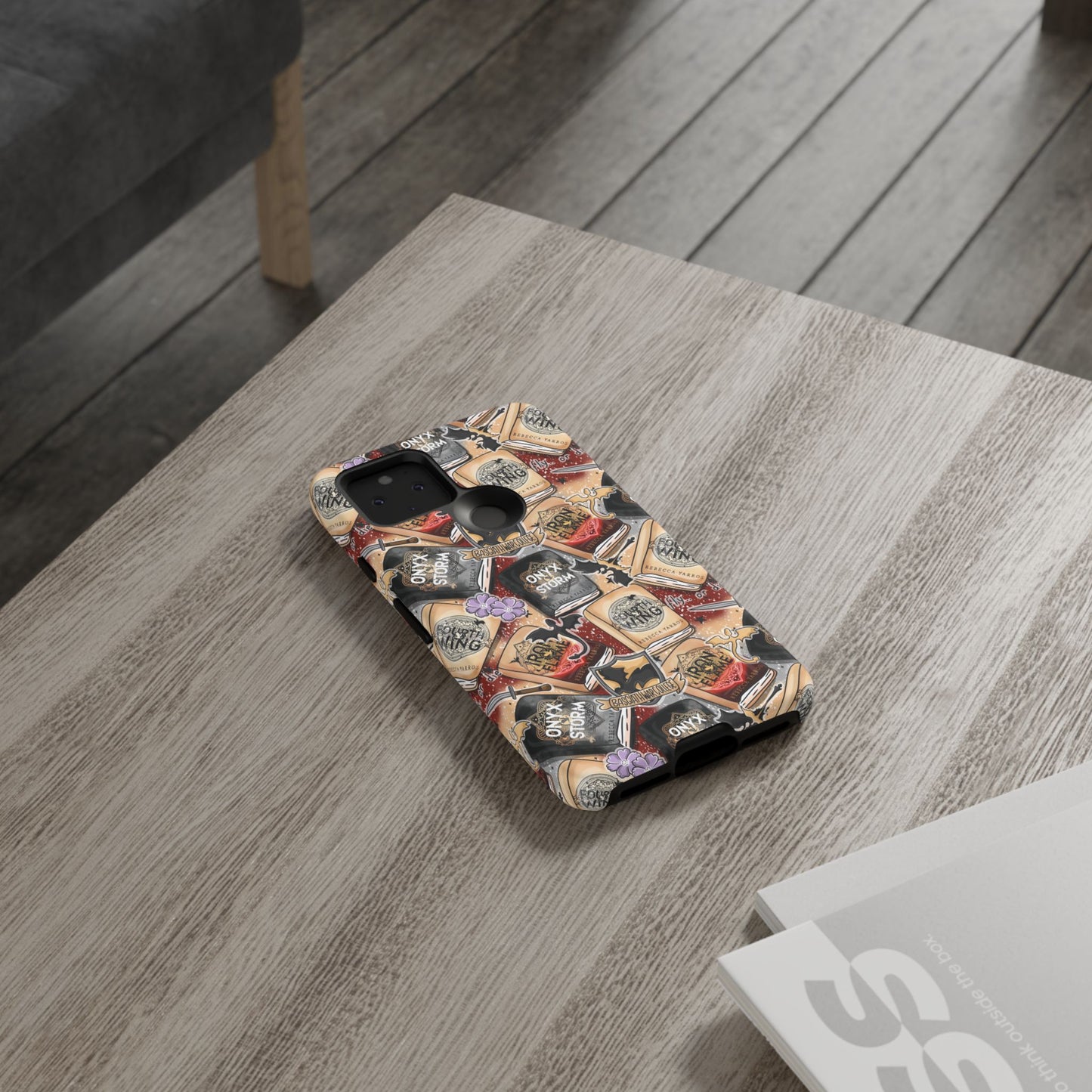 Fourth Wing Tough Phone Case | Shockproof | Samsung Case | Google Case | Bookish