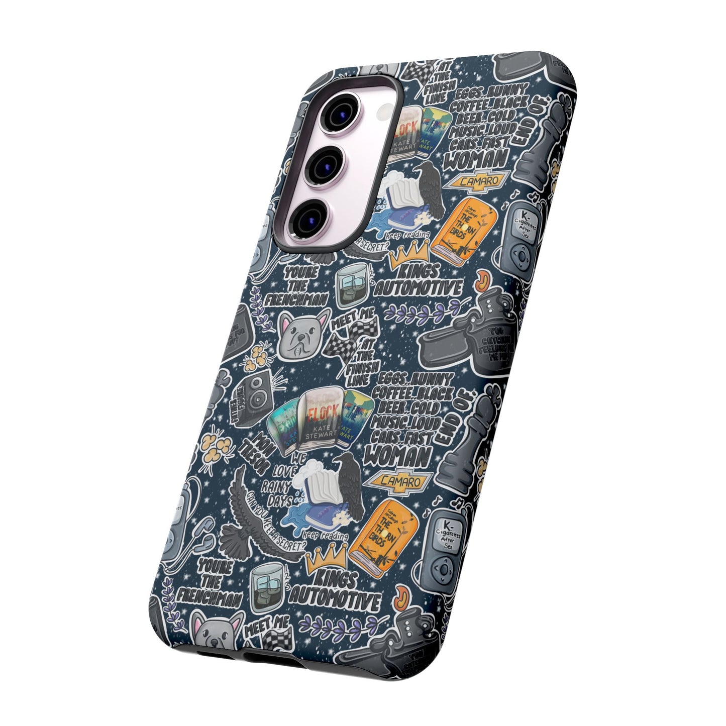 Triple Falls Tough Phone Case | Shockproof | Samsung Case | Google Case | Bookish