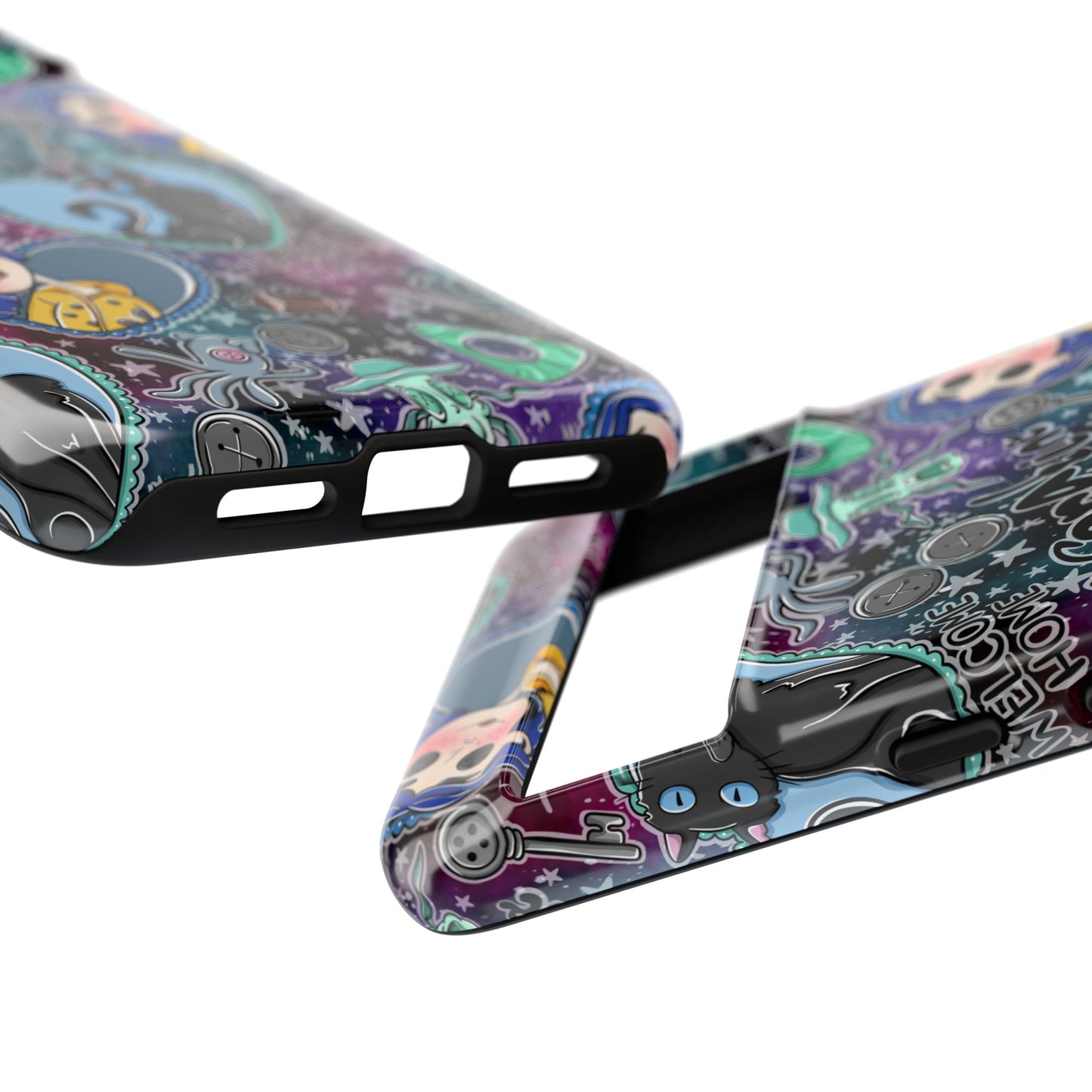 Button Girl Tough Phone Case | Shockproof | Samsung Case | Google Case |
