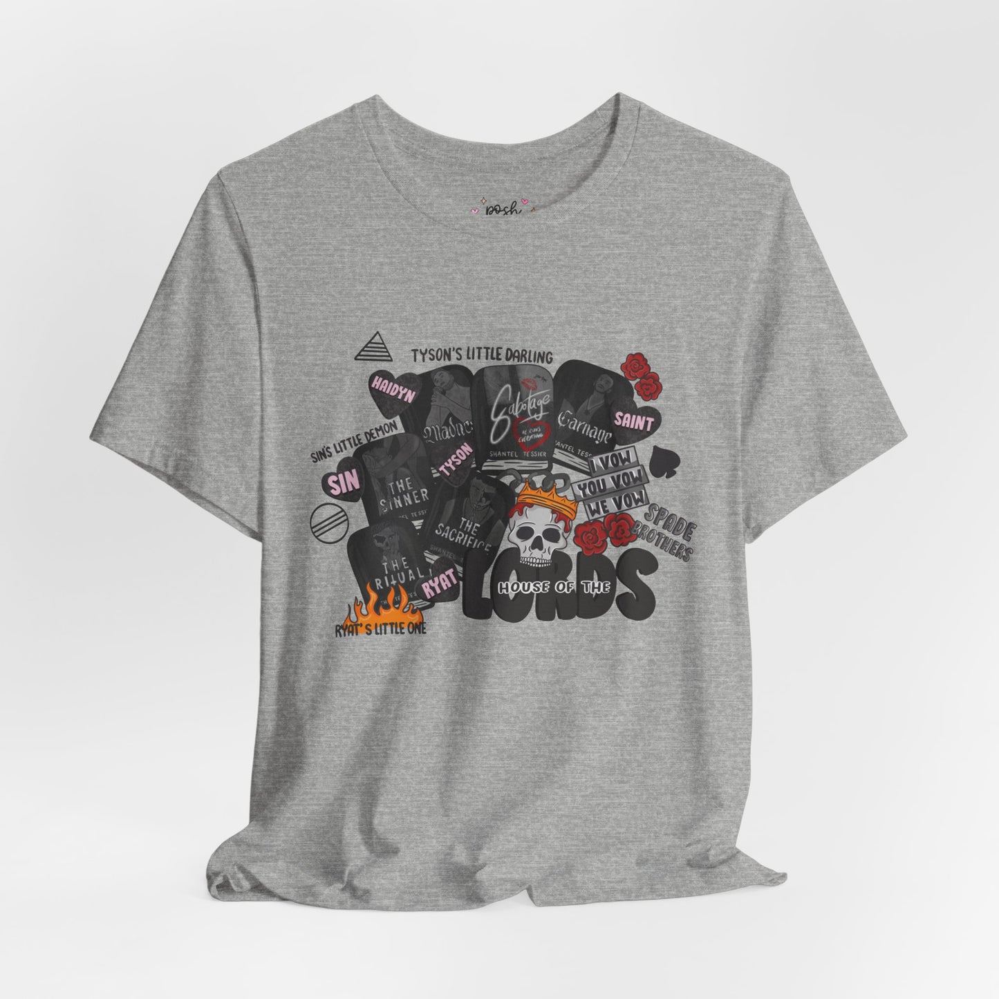 The LORDS Series T-Shirt | Graphic Tee | Bookish Merch |