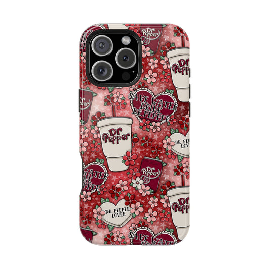 Fountain Soda MagSafe Tough Phone Case | Shockproof | iPhone Case | Soda Phone Case |