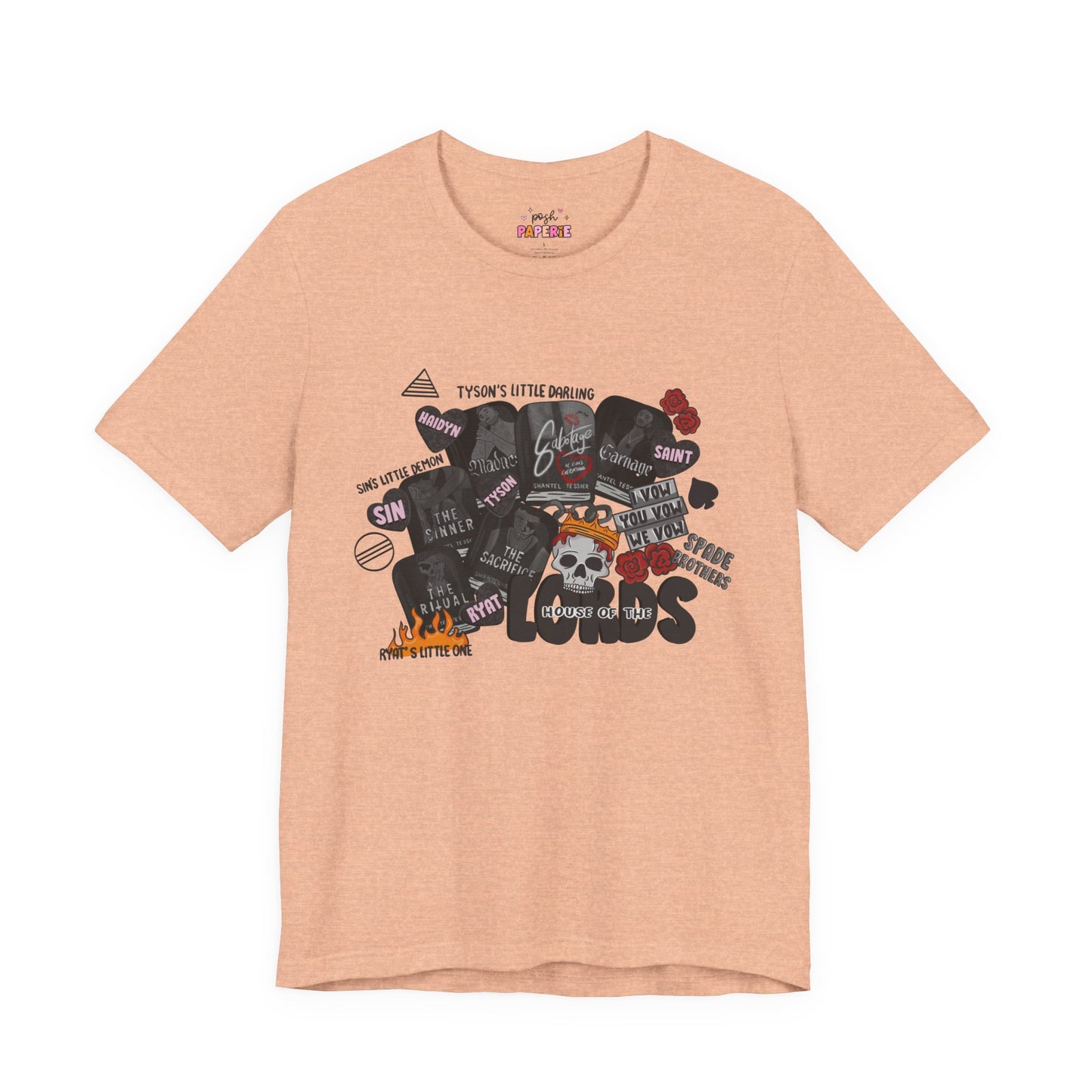 The LORDS Series T-Shirt | Graphic Tee | Bookish Merch |