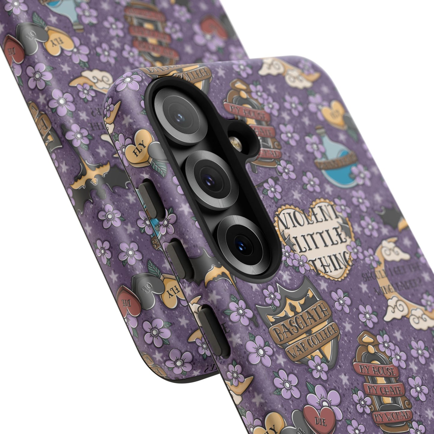 Violent Little Thing Tough Phone Case | Shockproof | Samsung Case | Google Case | Bookish