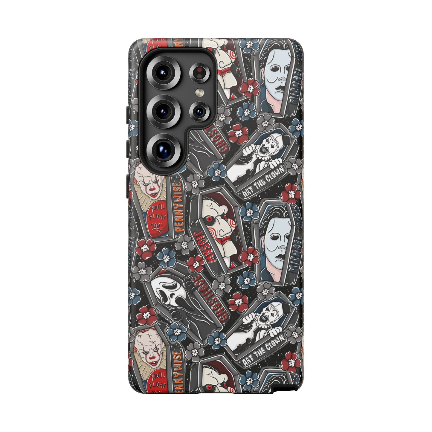 Serial Killers Tough Phone Case | Shockproof | Samsung Case | Google Case | Bookish