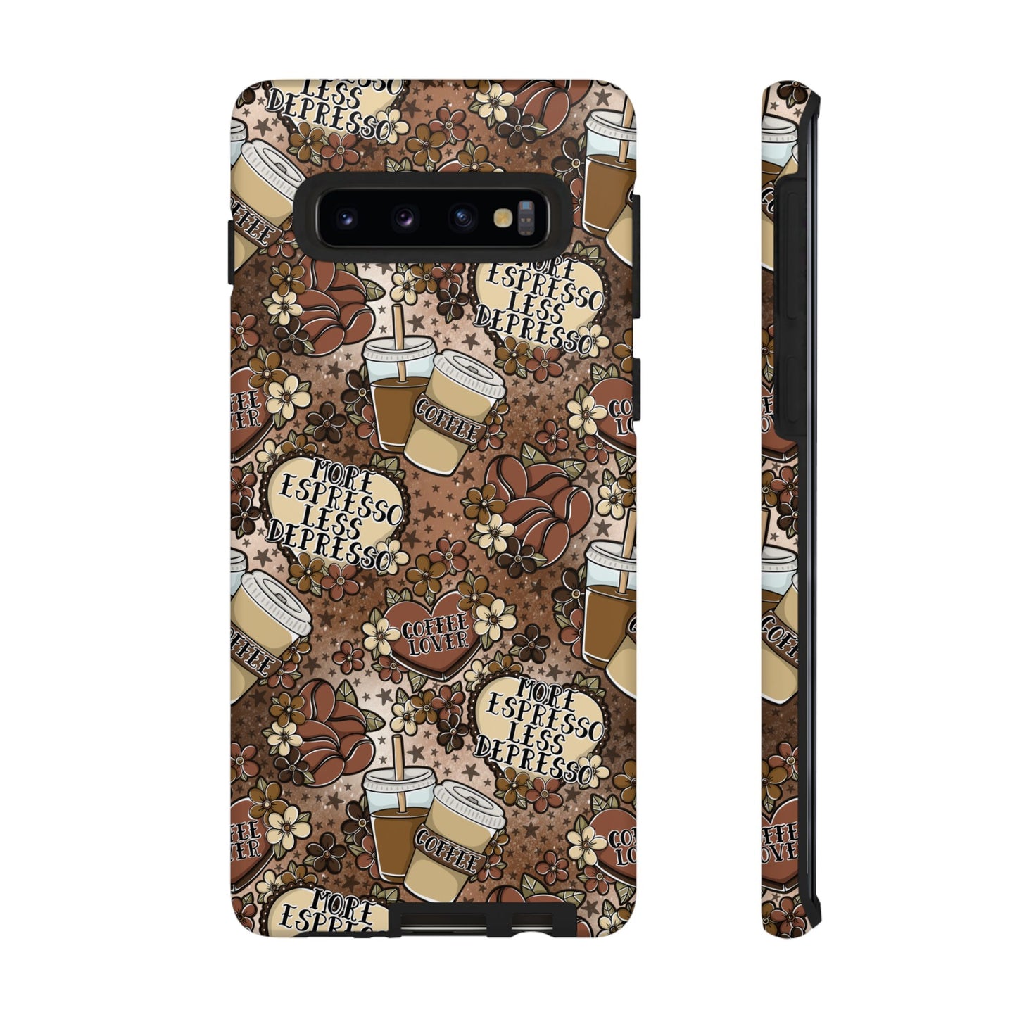 Coffee Lover Tough Phone Case | Shockproof | Samsung Case | Google Case | Iced Coffee