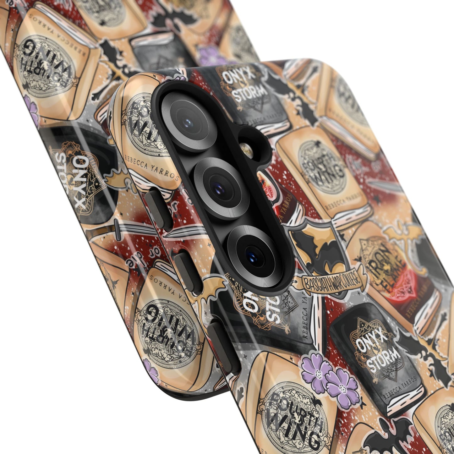 Fourth Wing Tough Phone Case | Shockproof | Samsung Case | Google Case | Bookish