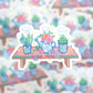 Garden Bench Clear Sticker