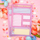 Artsy Daily Planner Pad