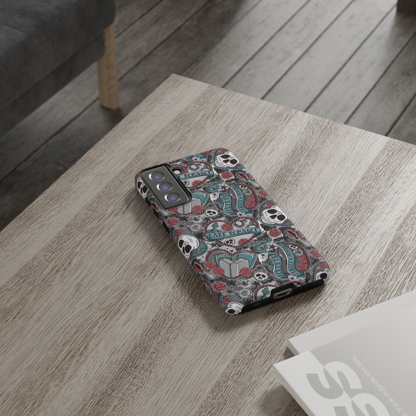 Dark Romance Tough Phone Case | Shockproof | Samsung Case | Google Case | Bookish