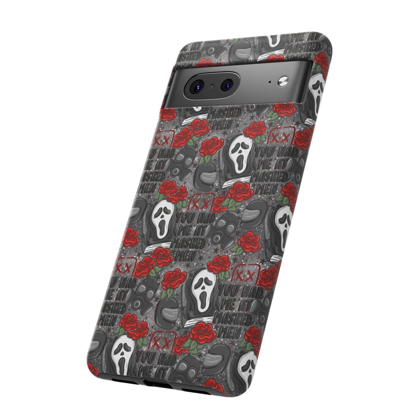 Masked Men Tough Phone Case | Shockproof | Samsung Case | Google Case | Bookish