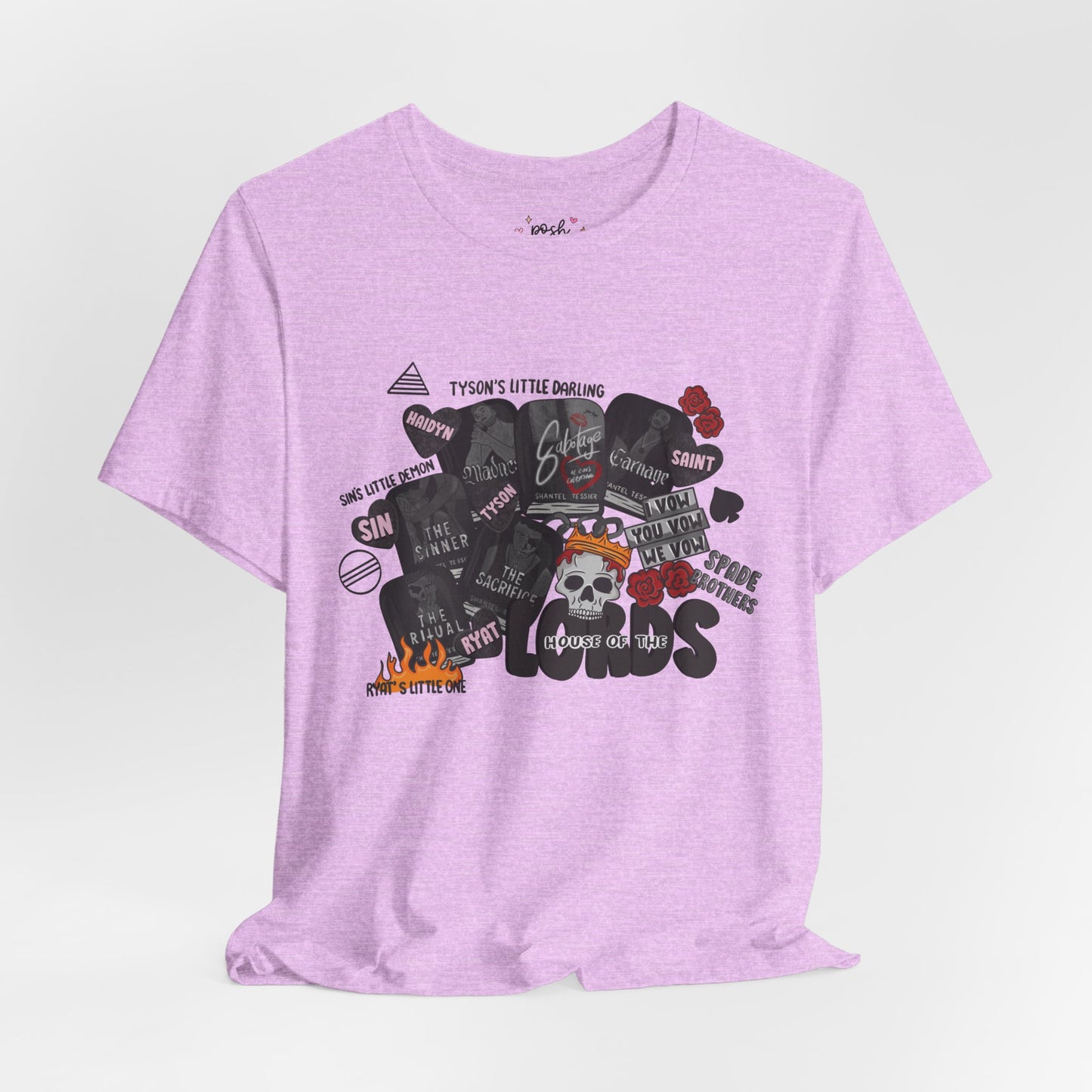 The LORDS Series T-Shirt | Graphic Tee | Bookish Merch |