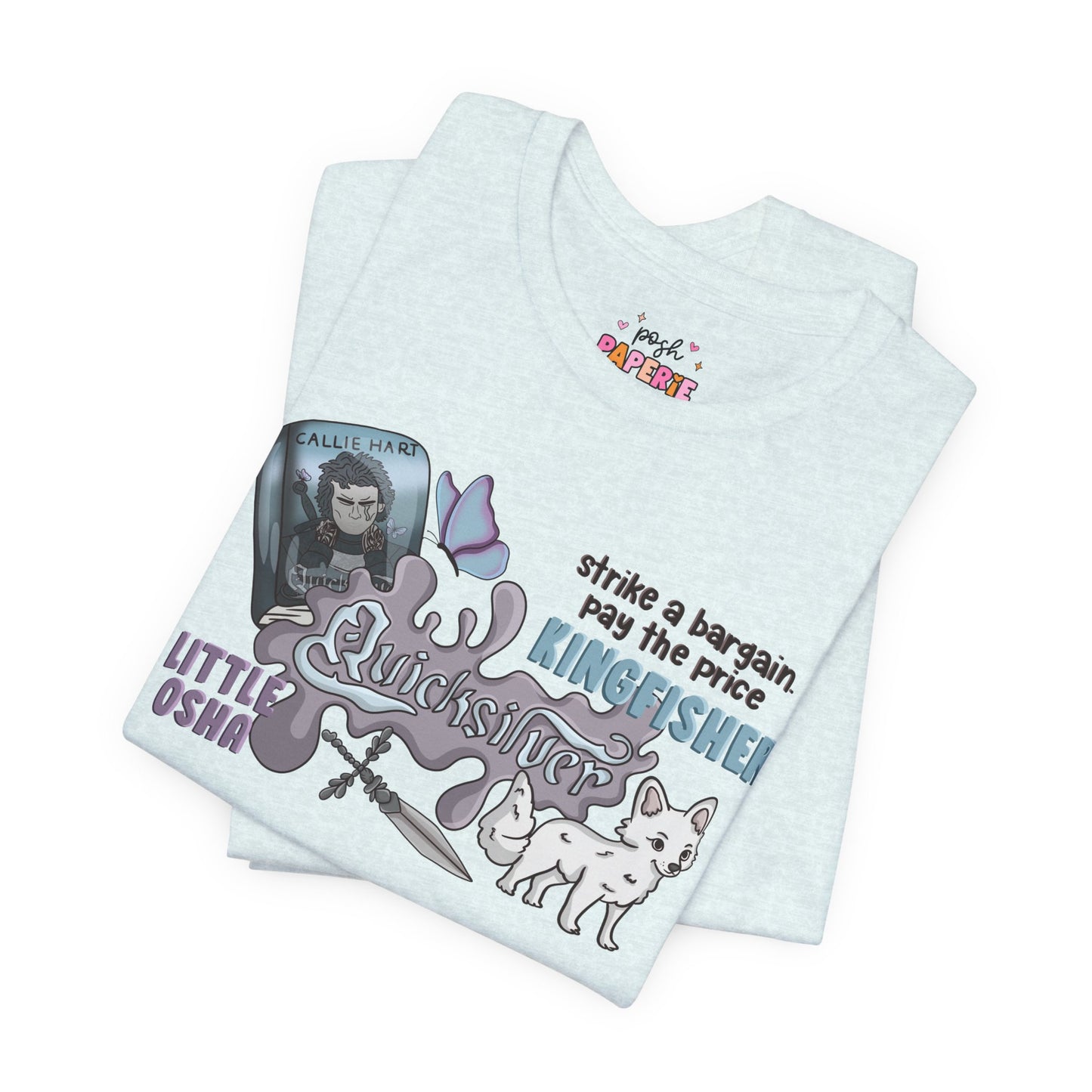Quicksilver Shirt | Graphic Tee | Bookish Merch |