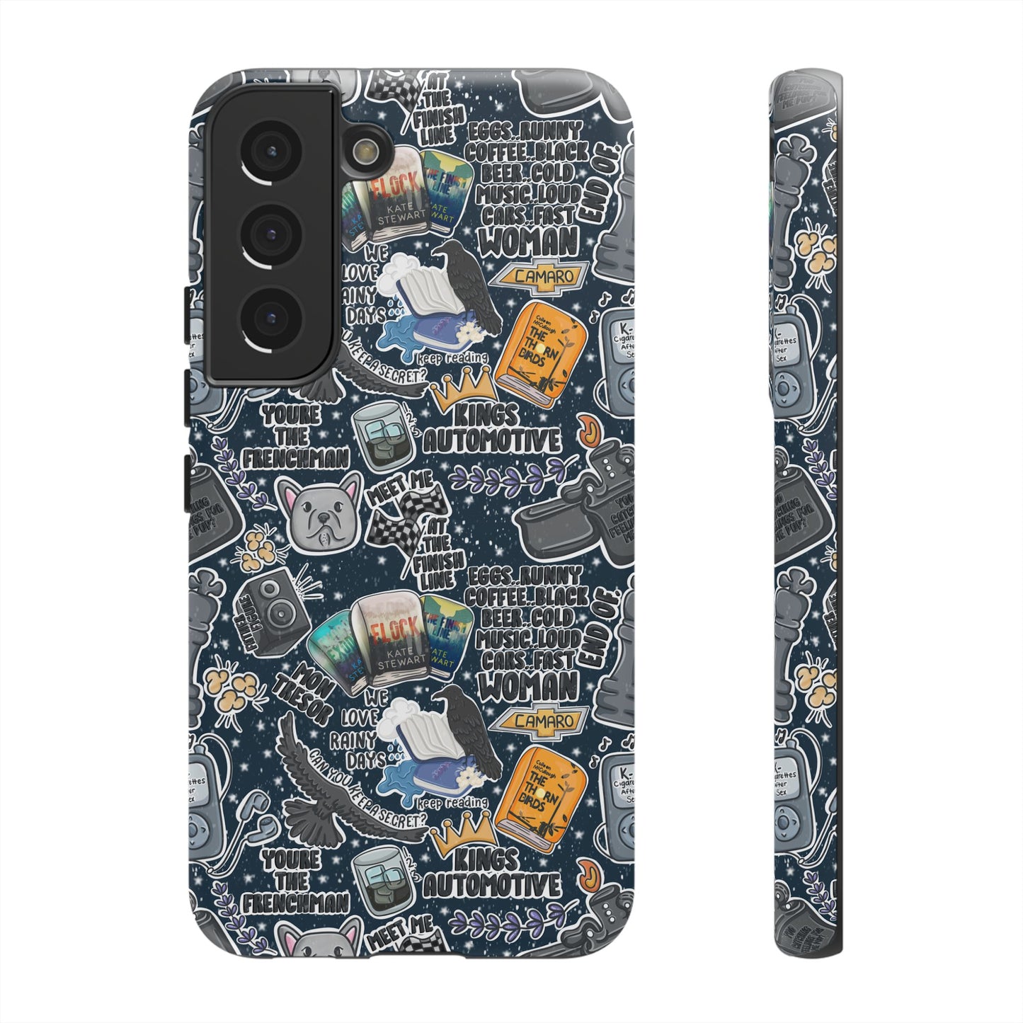 Triple Falls Tough Phone Case | Shockproof | Samsung Case | Google Case | Bookish