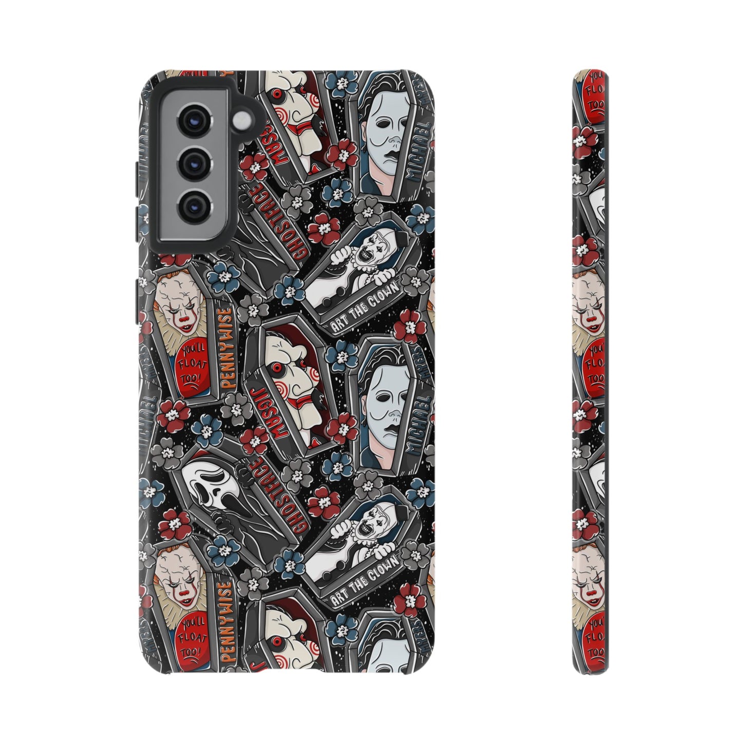 Serial Killers Tough Phone Case | Shockproof | Samsung Case | Google Case | Bookish