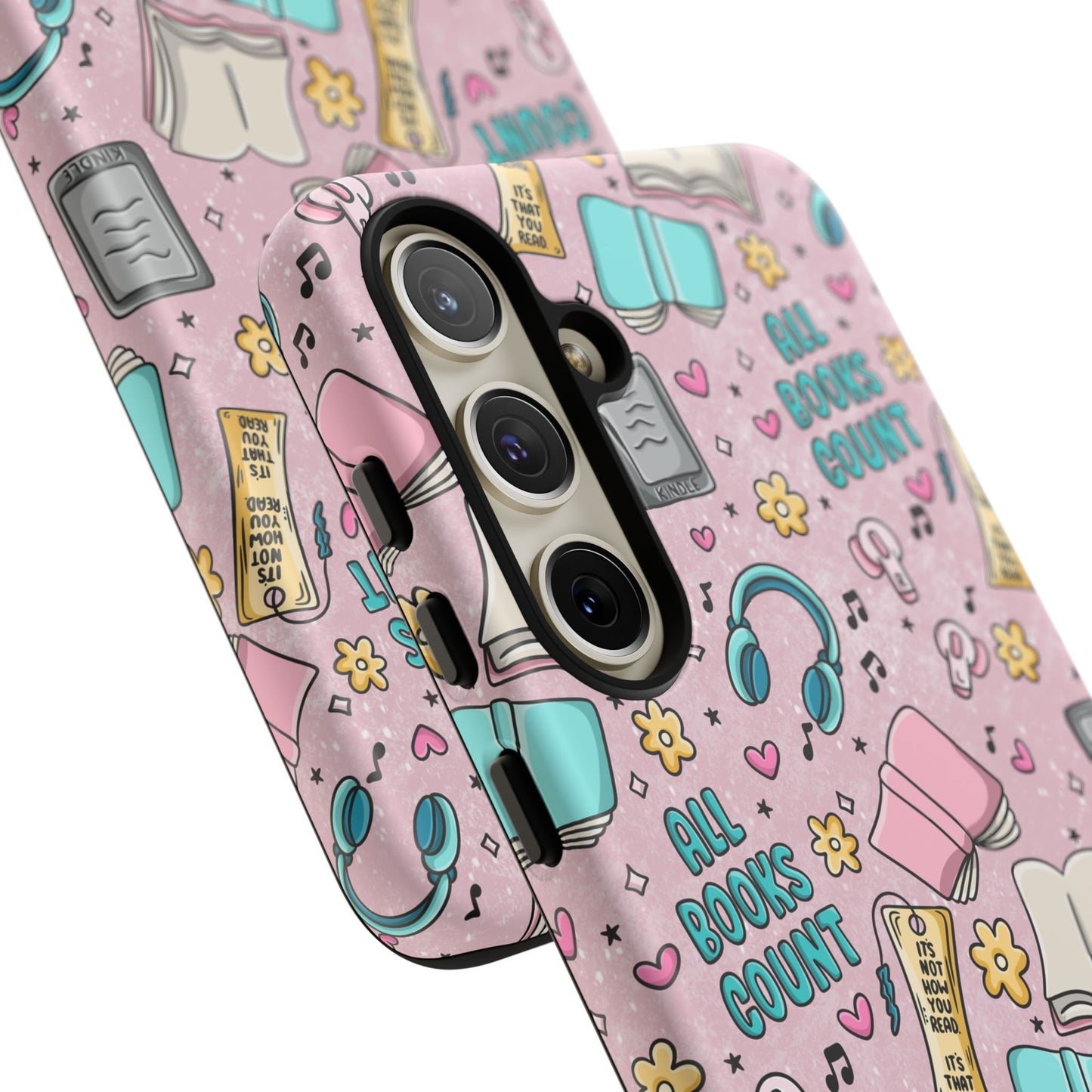 All Books Count Tough Phone Case | Shockproof | Samsung Case | Google Case | Bookish