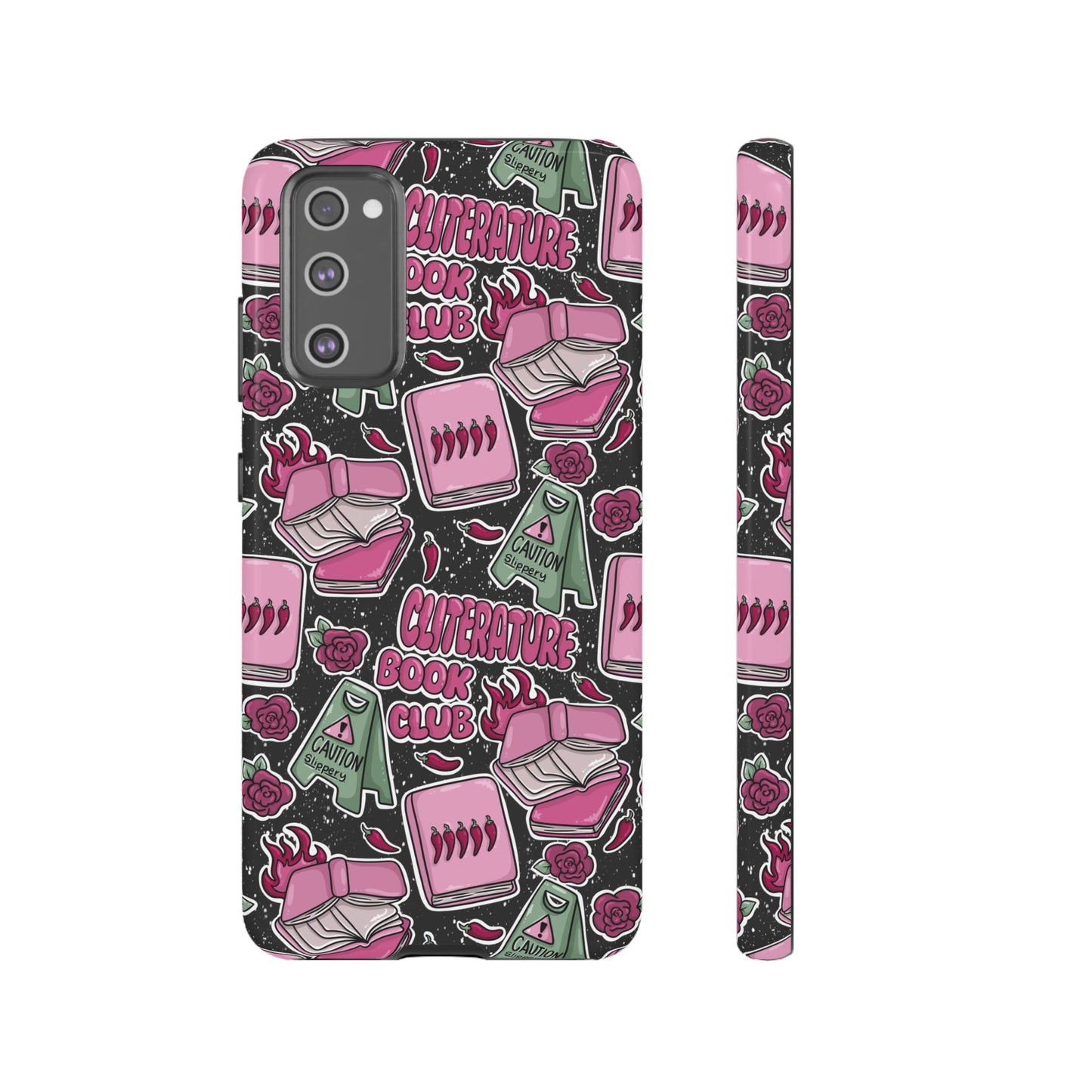 Cliterature Book Club Tough Phone Case | Shockproof | Samsung Case | Google Case | Bookish