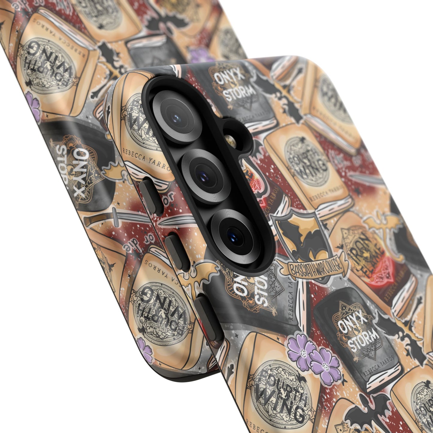 Fourth Wing Tough Phone Case | Shockproof | Samsung Case | Google Case | Bookish