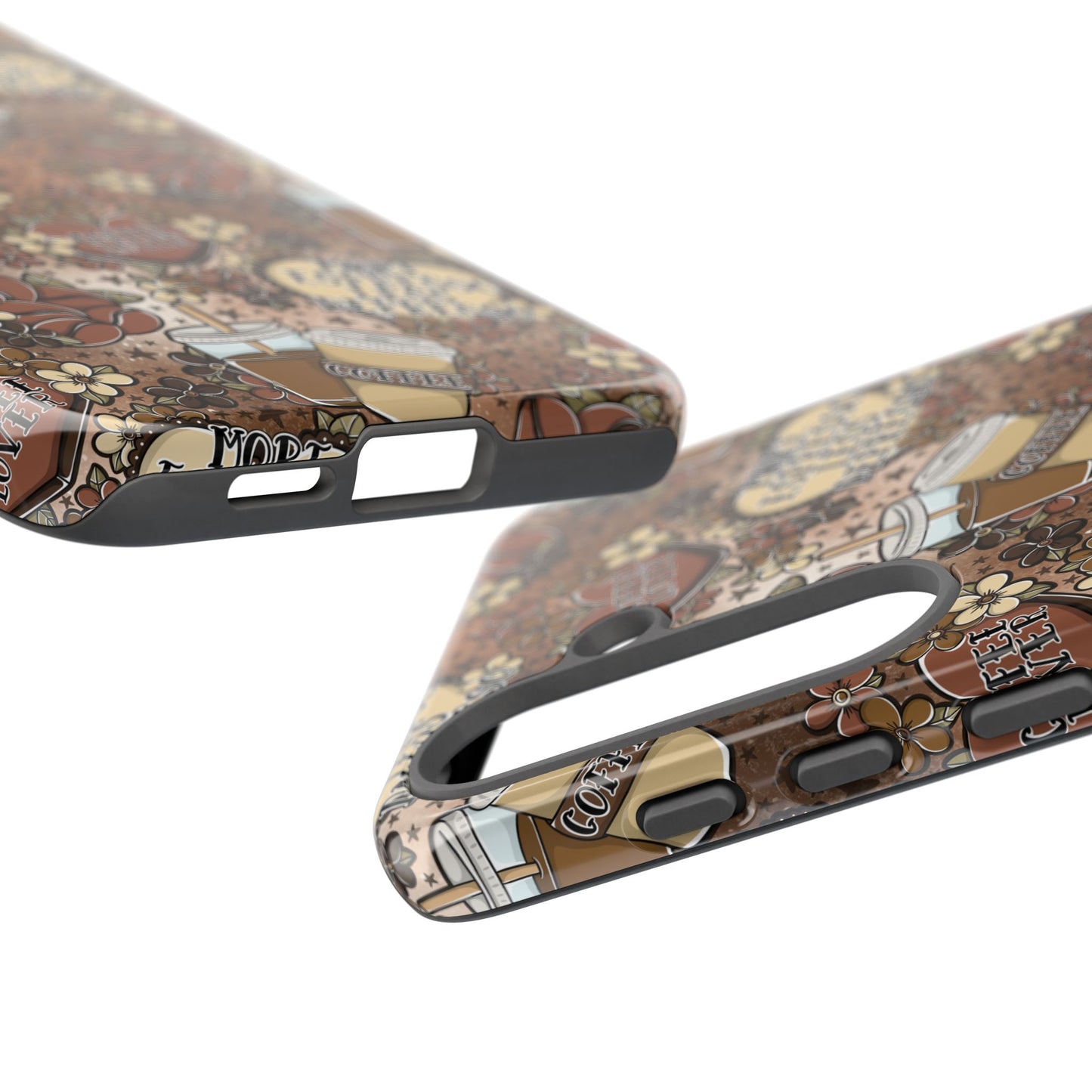 Coffee Lover Tough Phone Case | Shockproof | Samsung Case | Google Case | Iced Coffee