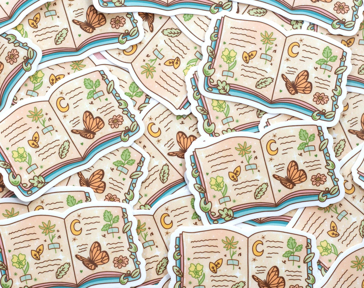 Nature Book Sticker