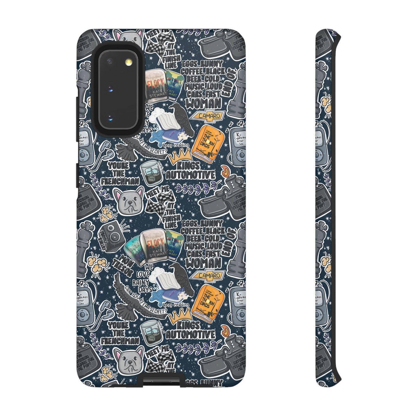 Triple Falls Tough Phone Case | Shockproof | Samsung Case | Google Case | Bookish