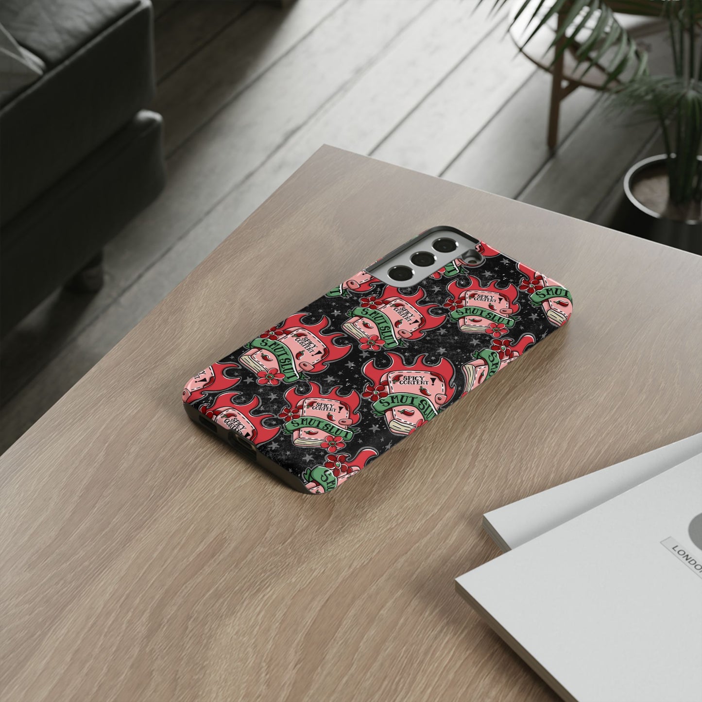 Smut Slut Tough Phone Case | Shockproof | Samsung Case | Google Case | Bookish
