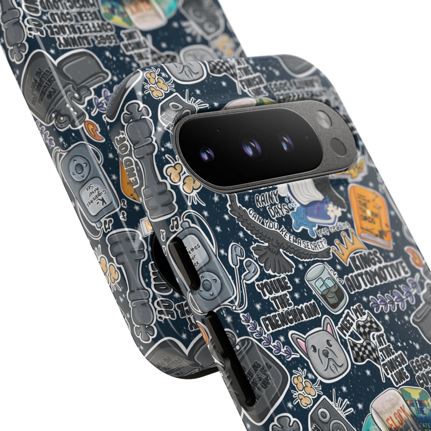 Triple Falls Tough Phone Case | Shockproof | Samsung Case | Google Case | Bookish